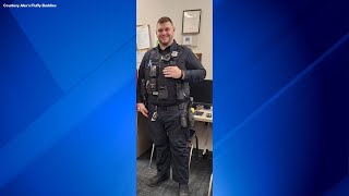 Police say 23yearold Ohio officer killed in ambush shooting suspect found dead [upl. by Ferneau]