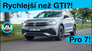 Volkswagen Tiguan Allspace 20 TSI  LAUNCH CONTROL 245 KONÍ A MÍSTO PRO 7 SVĚT JE VTIPNÉ MÍSTO [upl. by Yddub848]