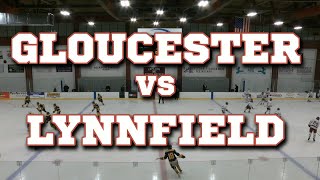 GLOUCESTER VS LYNNFIELD BOYS VARSITY HOCKEY REPLAY 123023 [upl. by Porcia]