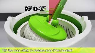 3M Scotch Brite Single Basket Spin Mop [upl. by Rossy340]