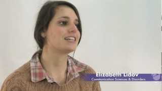 Communication Sciences amp Disorders Elizabeth Lidov [upl. by Renell883]