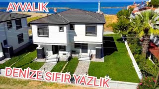 378SATİLDİ AYVALIK DENİZE SIFIR 31 DUBLEX MÜSTAKİL YAZLIK8000000 ₺ [upl. by Hessney880]