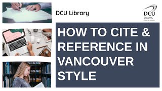 How to cite and reference in Vancouver style [upl. by Billmyre305]