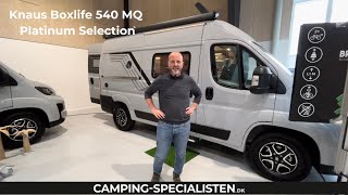 Knaus Boxlife 540 MQ Platinum Selection 2025 [upl. by Sergio255]