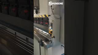 HUNSONE CYBELEC 8 NC Press Brake Machine Shorts chinafactory manufacturer [upl. by Ariel]