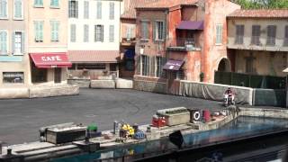 Moteur Action Stunt Show Spectacular  Preshow  Walt Disney Studios Paris [upl. by Surtimed]