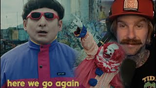 Oliver Tree amp David Guetta  Here We Go Again  RichoPOV Reacts [upl. by Strohben911]