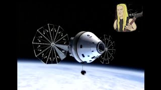 Metal is the only type of music you can hear in outer space Ares I Orion EOR animation screaming [upl. by Oedama470]