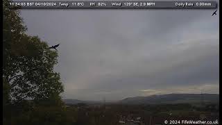 4 October 2024  Lochgelly WeatherCam Timelapse [upl. by Hersch]