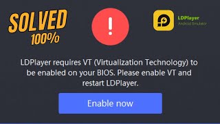 Ldplayer requires vt to be enabled on your bios ldplayer [upl. by Sivrahc690]