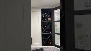 Easy DIY Custom IKEA Sektion Wine Liquor Rack Shelf Insert Idea Plans Handmade No Special Tools [upl. by Berner]