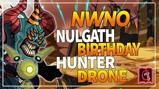 AQW  NULGATH BIRTHDAY amp HUNTER DRONE l NEW WORLD NEW OPPORTUNITIES UPDATE BOT GRIMLITE REV [upl. by Mialliw892]