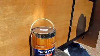 RONSEAL Yacht Varnish Clear Gloss Outdoor 25l  Review ronseal [upl. by Stricklan]