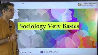 Sociology Optional Live Offline Lecture  36 Very Basic Ideas of Sociology [upl. by Eahc]