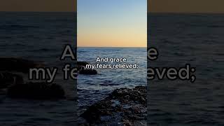 AMAZING GRACE verse 2ITWAS GRACE THAT TAUGHT MY HEART TO FEAR hymnlyrics hymns praisespace [upl. by Annocahs]