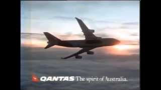 Qantas 1989 747400 Advertisement [upl. by Dehsar]