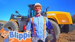 Blippi Explores a Digger  Blippis Stories and Adventures for Kids  Moonbug Kids [upl. by Radec227]