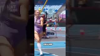 Molly Caudery pole vault roma polevault [upl. by Ellehcsor255]