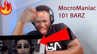 MocroManiac  Wintersessie 2020  101Barz REACTION [upl. by Lleddaw]