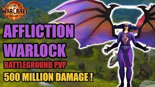 Affliction Warlock AB Battleground PvP quotDestructionquot  WoW War Within [upl. by Orman]