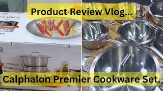 Calphalon 12 Piece Cookware Set Review  Unboxing my favourite Cookware Set  2023 Thanksgiving Buy [upl. by Ketchum414]