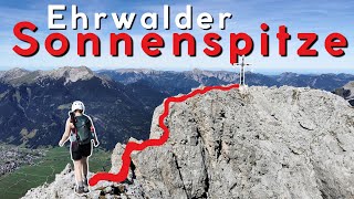 Ehrwalder SONNENSPITZE Bergtour  4k Überschreitung in der Mieminger Kette [upl. by Leahci]