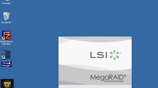 HOW TO INSTALL AND CONFIG IBM SERVER MEGA RAID CONFIG [upl. by Ennovad]