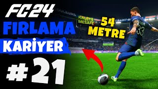 FC 24 ARDEN OYUNCU KARİYERİ 21  54 METRE UZAKLIKTAN GOL ATTIM MİLLİ TAKIMA GİTMEK İSTİYORUM [upl. by Penrod]