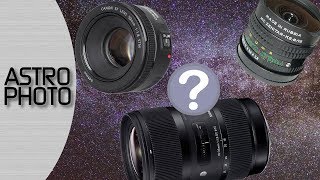 QUELS OBJECTIFS POUR LA VOIE LACTÉE   ASTROPHOTO [upl. by Nahtam]