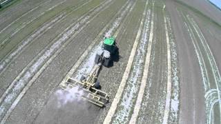 John Deere 9470 RX and Degelman ProTill Drone Video [upl. by Anniala]