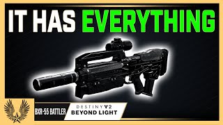 Destiny 2 BXR55 Battler is basically an exotic Its a perfect weapon God roll guide [upl. by Wesla]