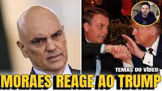 5 MORAES REAGE AO TRUMP AMEAÇAS GRAVES O PROBLEMA DA ESCALA 6X1 [upl. by Lalib]