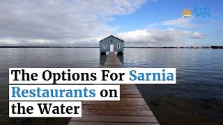 Sarnia Restaurants on the Water  Sarnia Living [upl. by Eerehc]