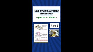 6th Grade Science Review Quarter 1 Part 6  Matter  Quick Science Review  5 Questions with Answers [upl. by Stearne]