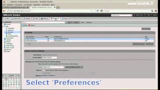 Tutorial 5 Zimbra 7  Config external emails [upl. by Dierdre]