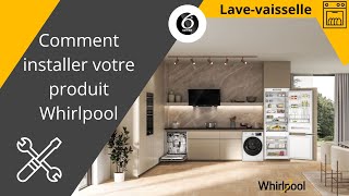 Comment installer mon lavevaisselle Whirlpool encastrable à glissières [upl. by Konyn239]