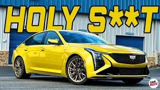 2025 Cadillac CT5V Blackwing First Drive Review The LAST Manual Monster [upl. by Annahsor]