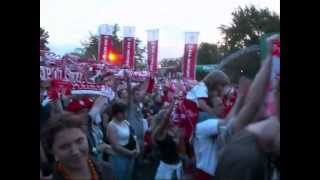 German Footballfan attacked by Pole [upl. by Eenalem]