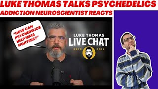 Could Psychedelics Help Treat MMA Fighters with CTE in the Future  Addiction Neuroscientist Reacts [upl. by Ebonee]