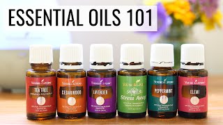 GETTING STARTED WITH ESSENTIAL OILS  tips tricks  recipes [upl. by Ydnec]