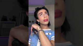 PARTE 1 ASMR Straightening my curly hair 💇🏻‍♀️ MAUROROSSIELLO [upl. by Sacha170]