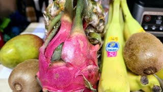 LIVE DRAGON FRUIT CUTTING TRICK [upl. by Annairba]