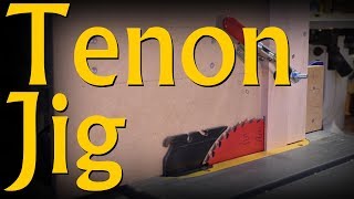 Make a Tenoning Jig for an Inexpensive Table Saw [upl. by Leen]