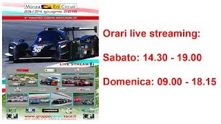 Gruppo Peroni Racing Weekend  Monza Domenica 24 giugno [upl. by Lainahtan]