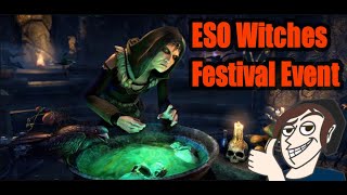 Elder Scrolls Online Witches Festival Event XBox Series X  Throne and Liberty later [upl. by Jarrell]