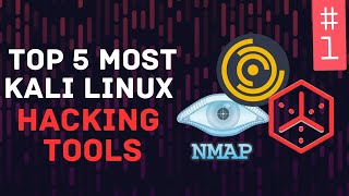 Top 5 most used kali Linux hacking tools Information gathering tools [upl. by Rajiv]