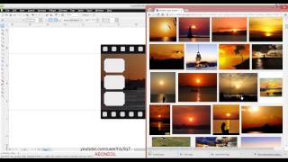 CorelDraw Afiş Yapımı  Konulu İçerik [upl. by Sacci]