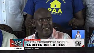 PAA party officials dismiss defectors who joined ODM on Thursday [upl. by Orodoet]