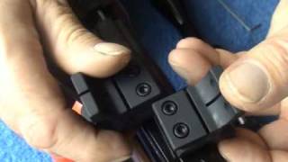 BKL AIR GUN 22lr HMR RIMFIRE RIFLE SCOPE MOUNTS BKLs [upl. by Ellenor143]