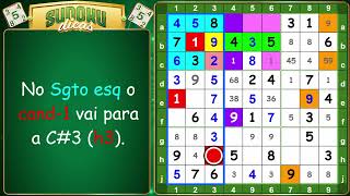SUDOKU DICAS VÍDEO 107 XWING amp BUG [upl. by Yllom]